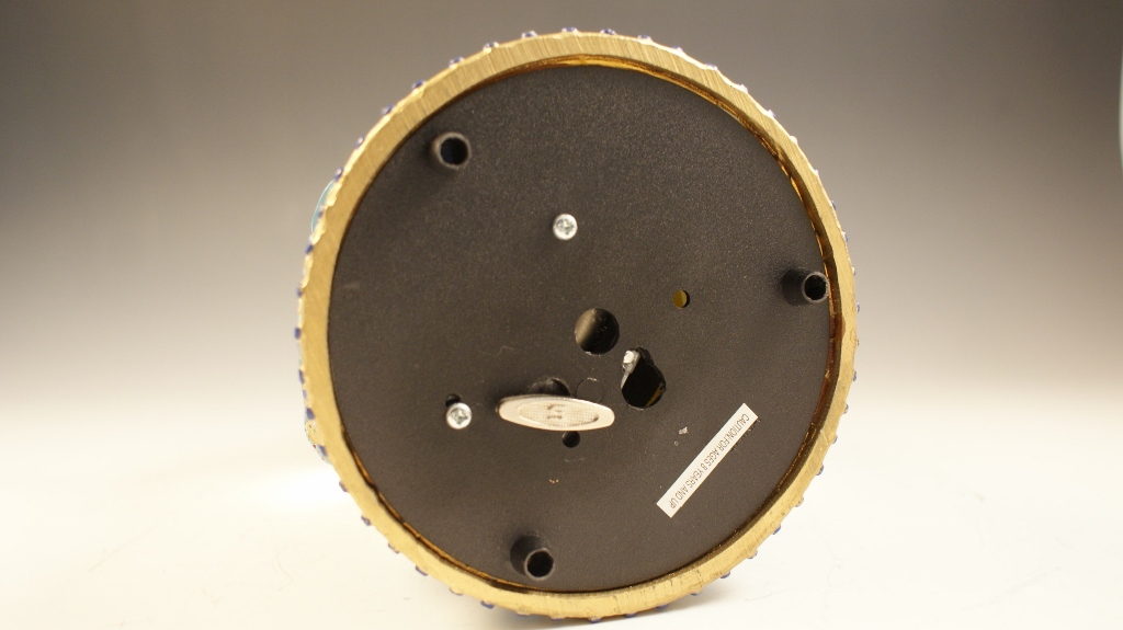 Rotating Star of David Snow Globe