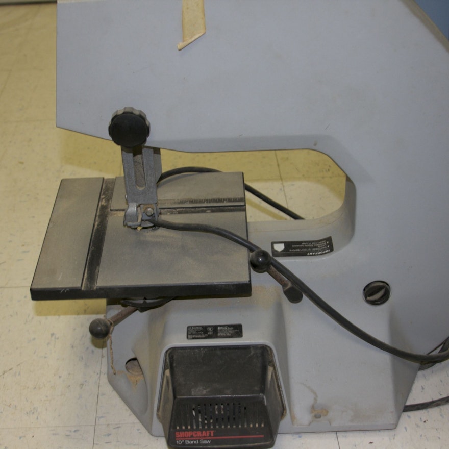 Shopcraft 10" Band Saw