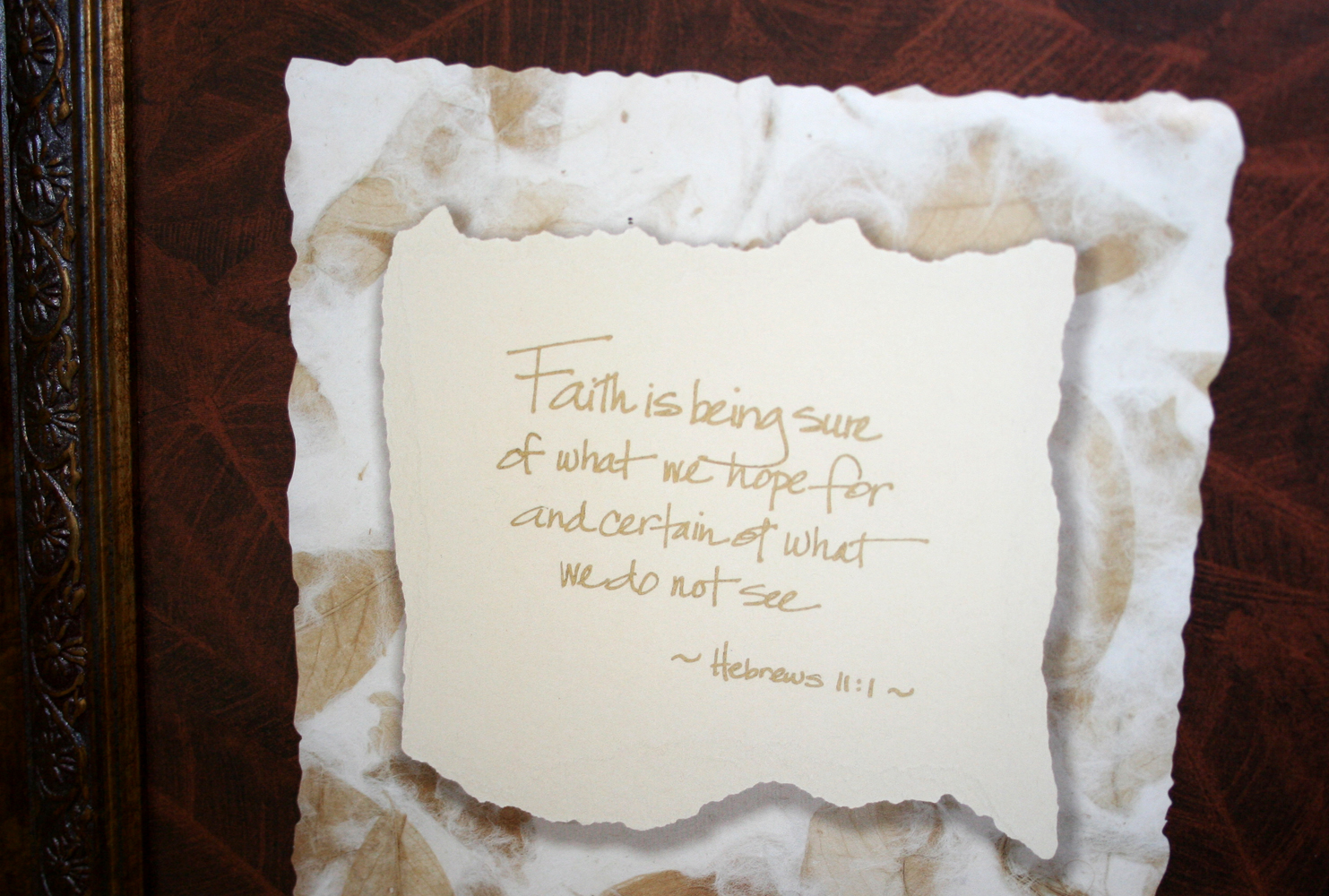 Collection of Framed Wall Hangings Featuring Quotations