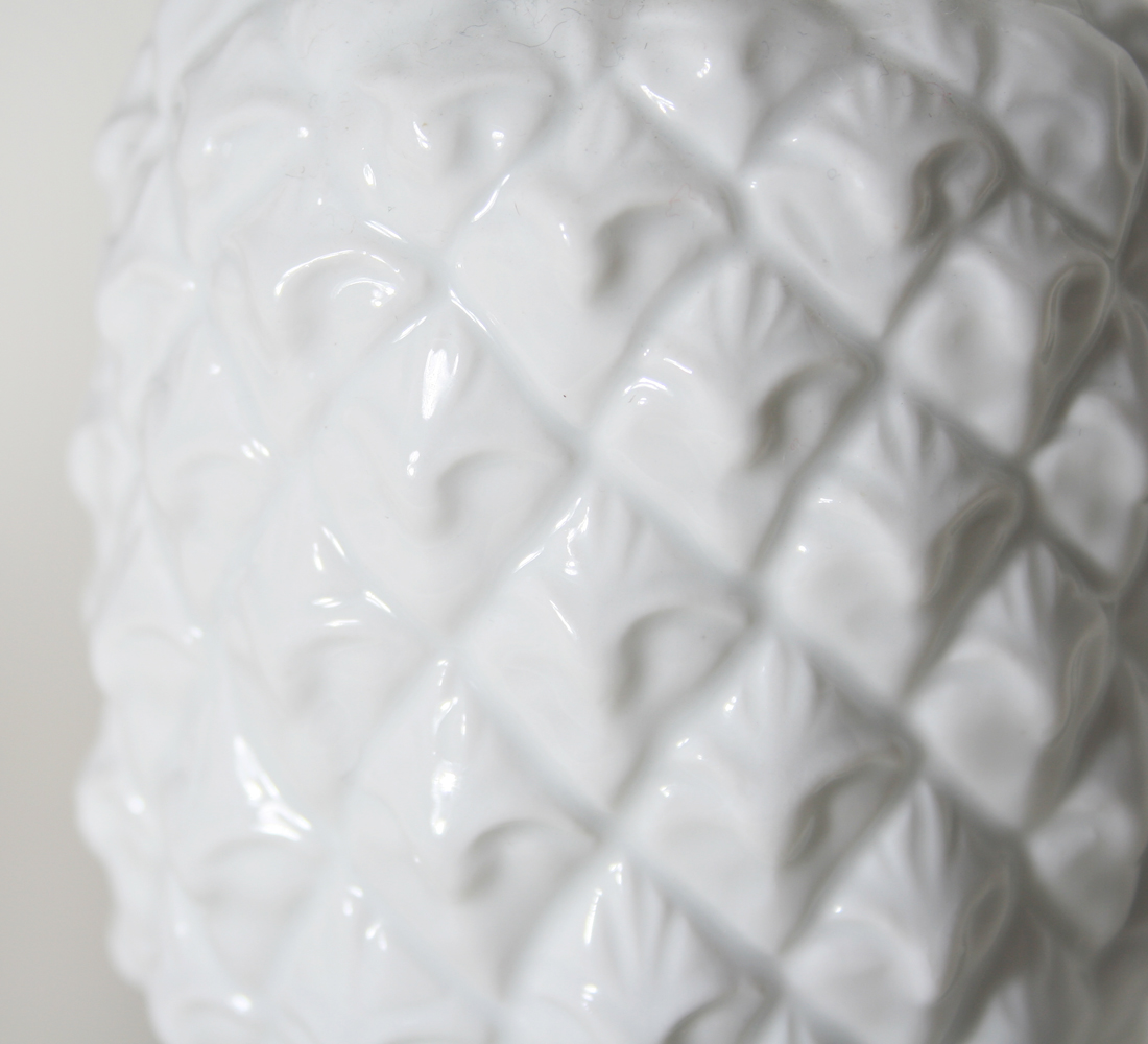 Two's Company Decorative Ceramic Pineapple