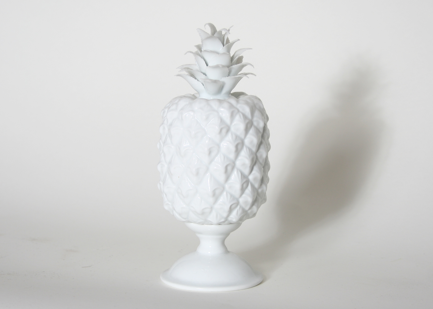 Two's Company Decorative Ceramic Pineapple