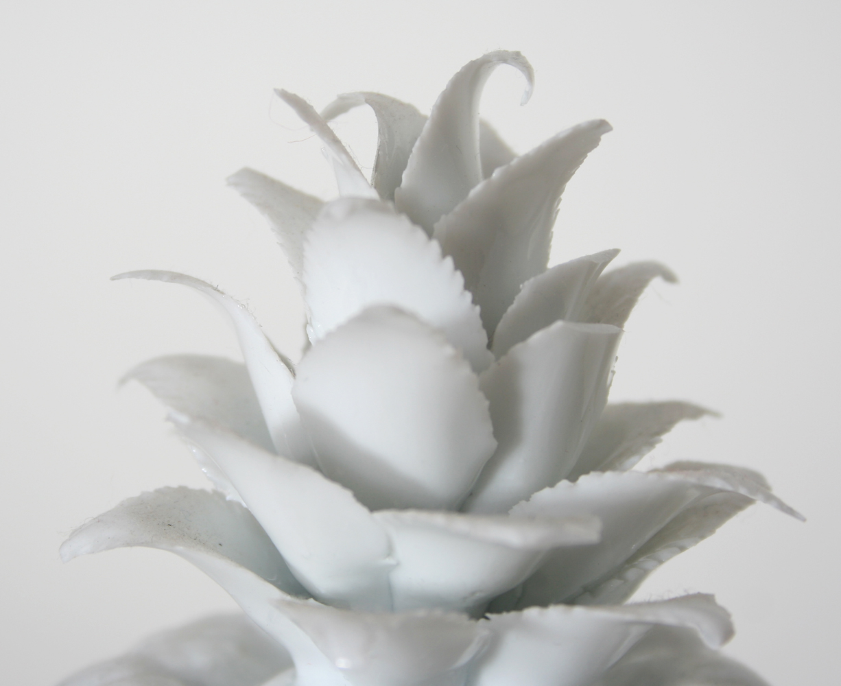 Two's Company Decorative Ceramic Pineapple