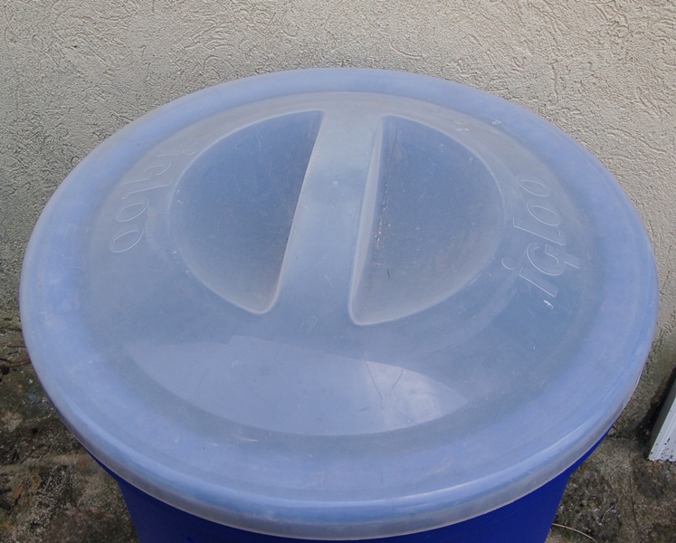 Giant Igloo Cooler on Wheels