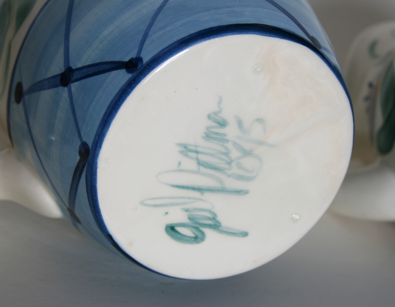 Set of Three Gail Pittman Ceramic Pitchers