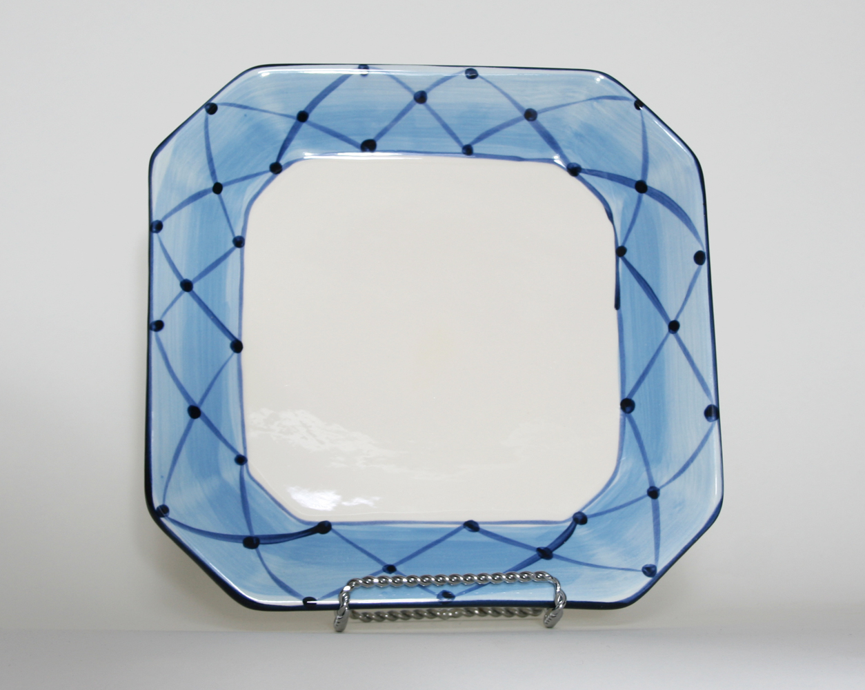 Gail Pittman Square Serving Dish and Spoon Set