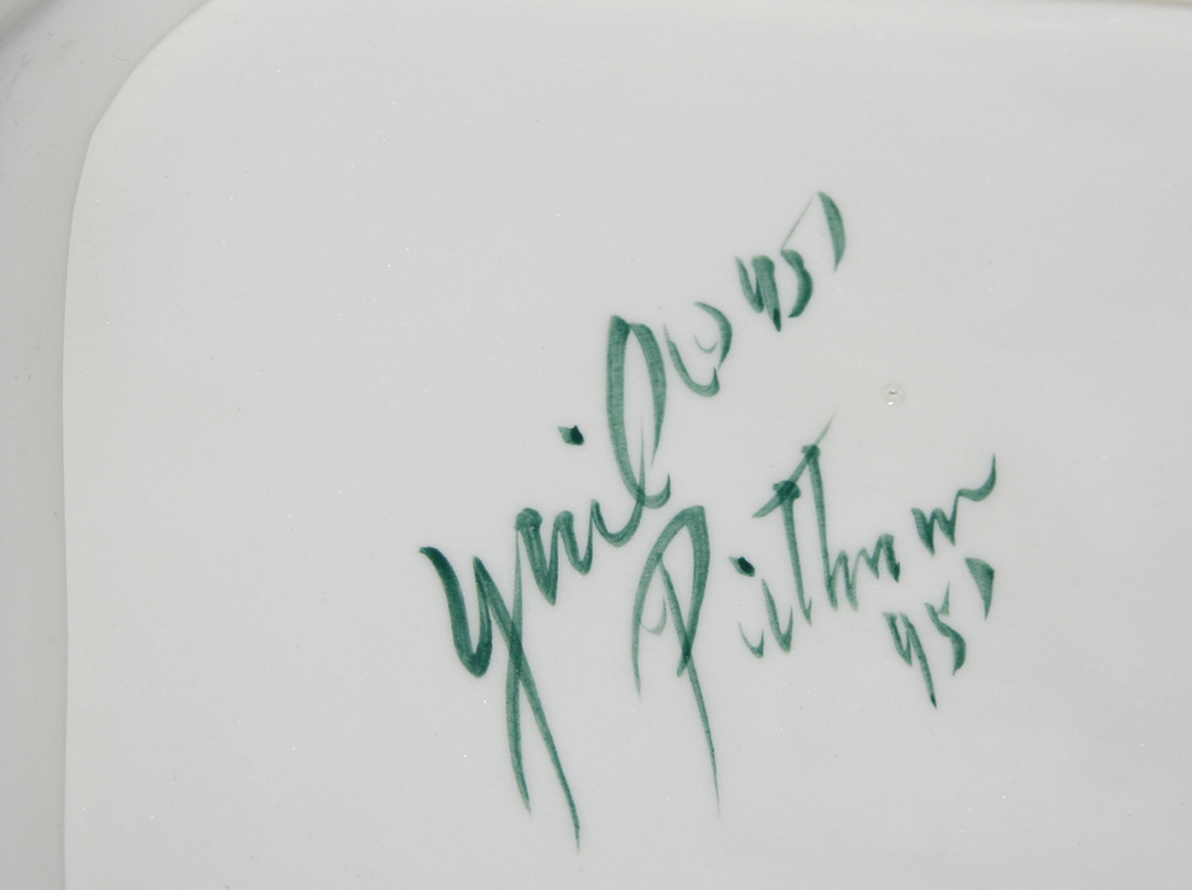 Gail Pittman Square Serving Dish and Spoon Set