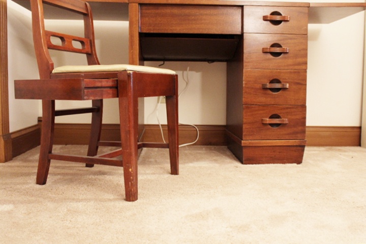 Necchi Cabinet Sewing Machine and Chair