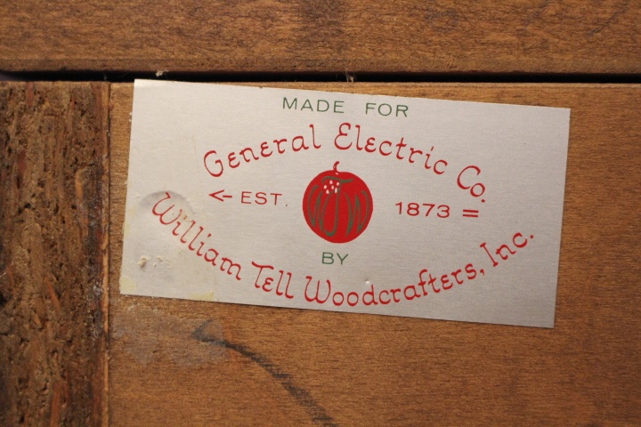 Mid Century Modern GE Stereo Console