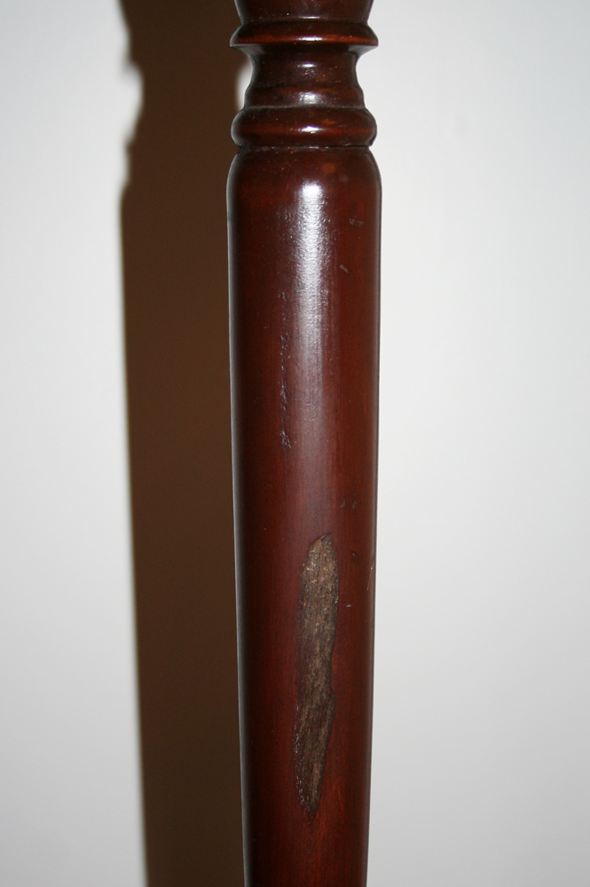 Flat Back Foyer Accent Table 