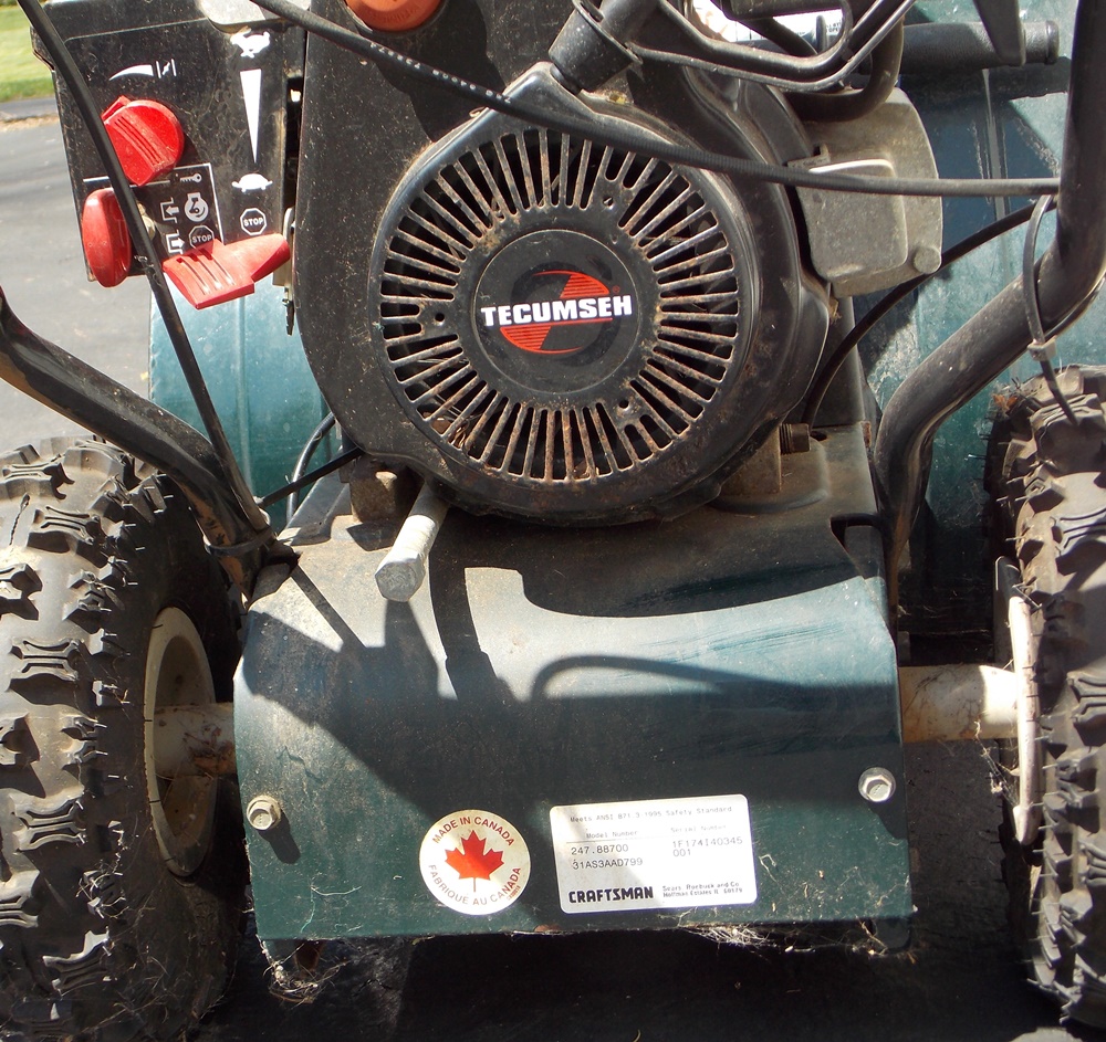 Craftsman Snow Blower 22"