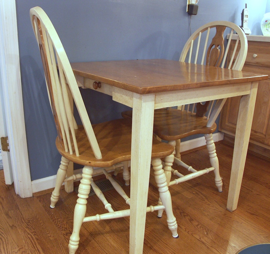 Small Kitchen Table and Two Chairs
