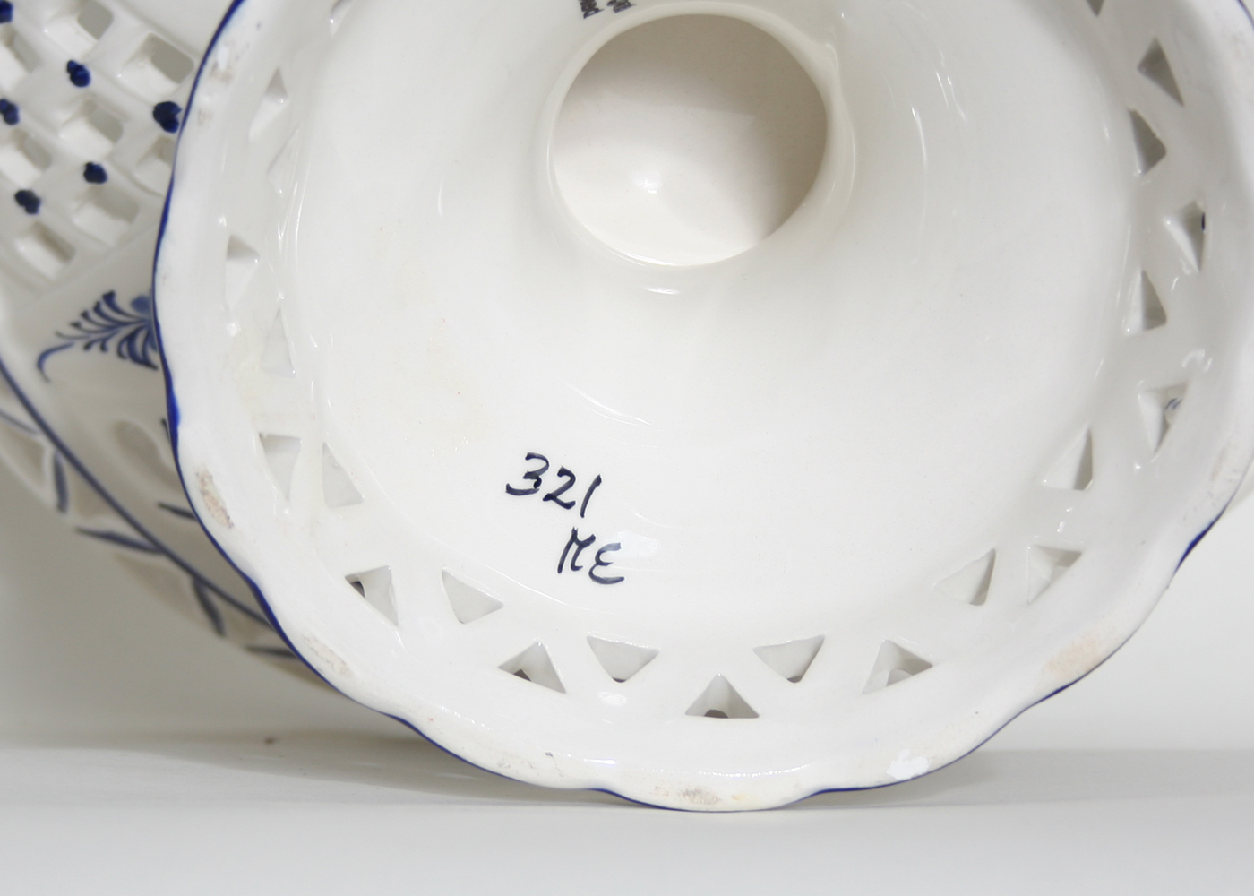 Hand-Painted Ceramic Portuguese Fruit Bowl