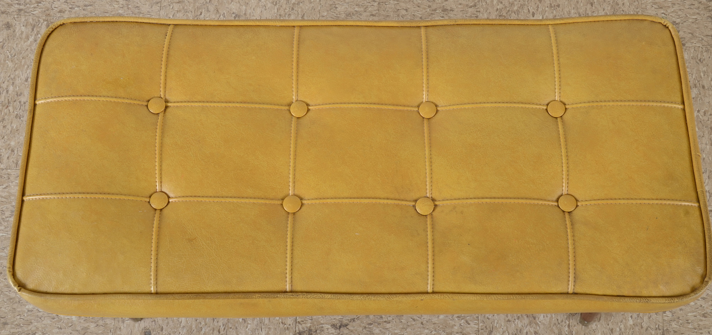 Mid Century Modern Upholstered Stool