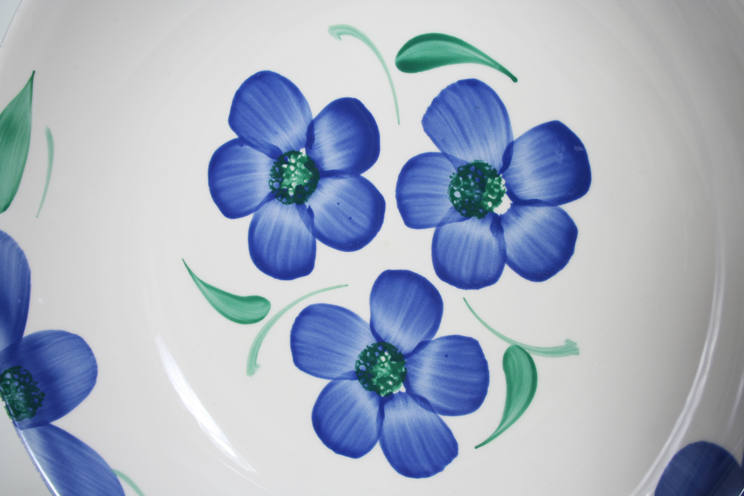 Floral Bowl and Pitcher