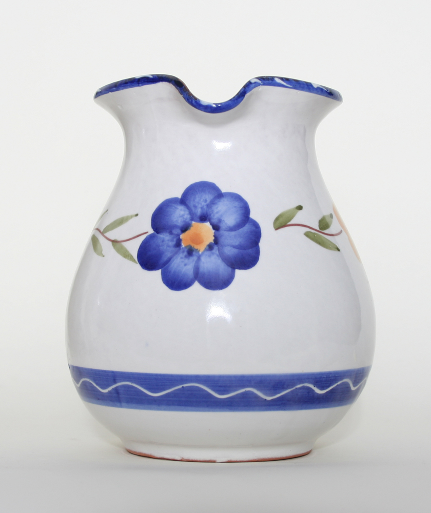 Floral Bowl and Pitcher