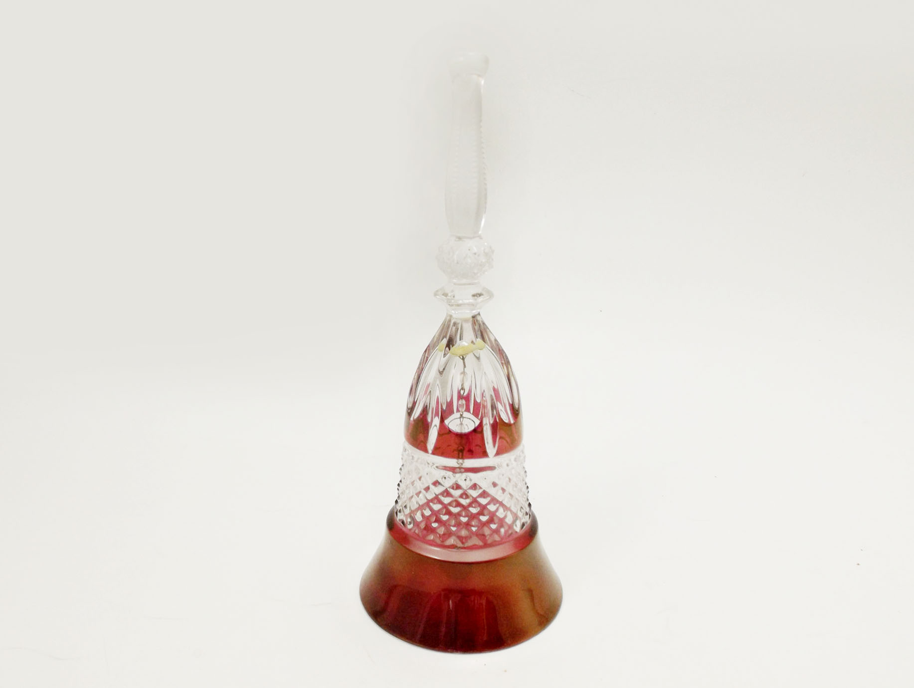 Victorian Cranberry Glass Bell