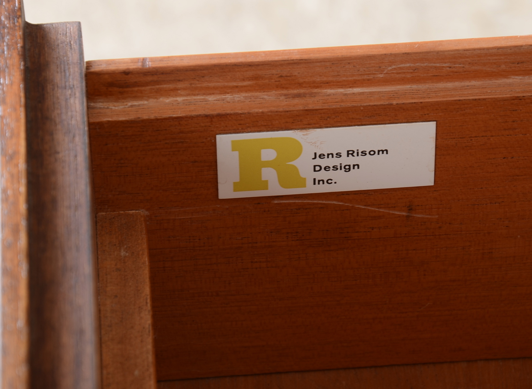 Jens Risom Walnut Executive Desk