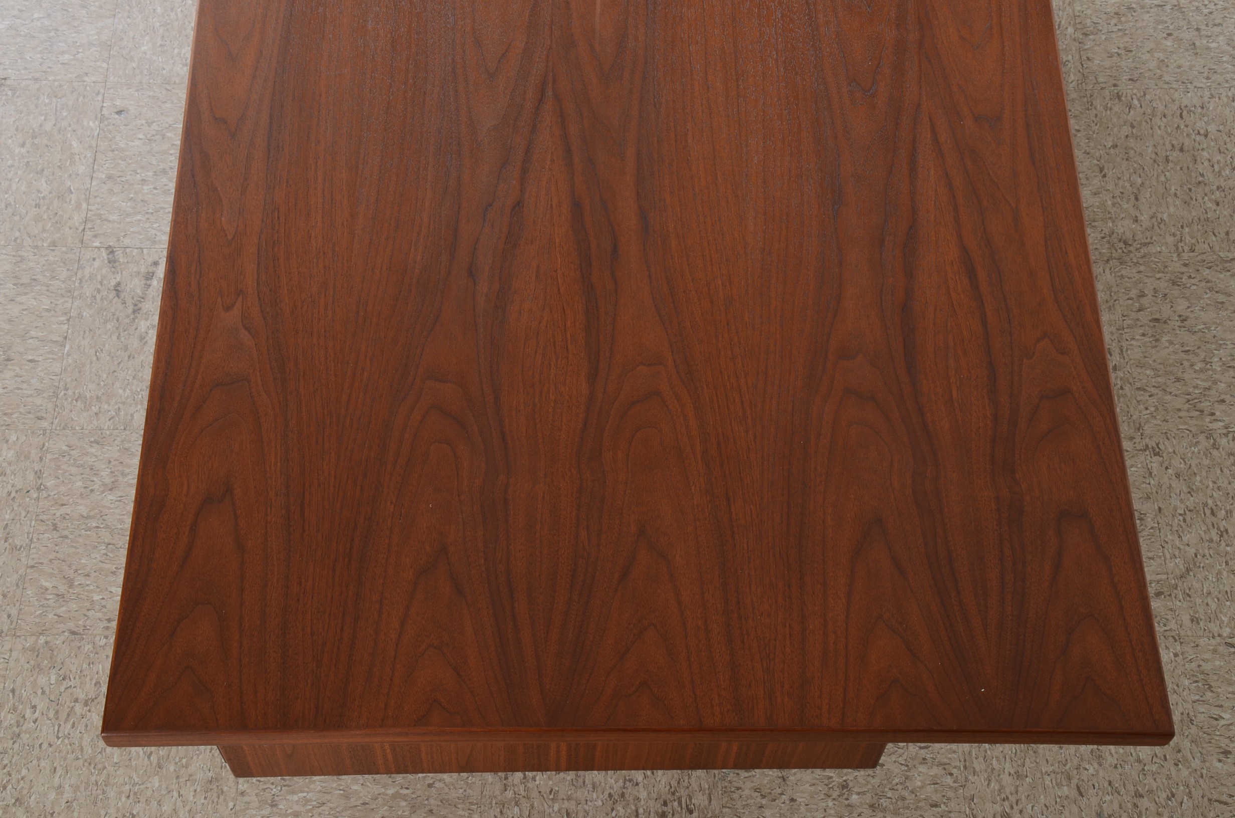 Jens Risom Walnut Executive Desk