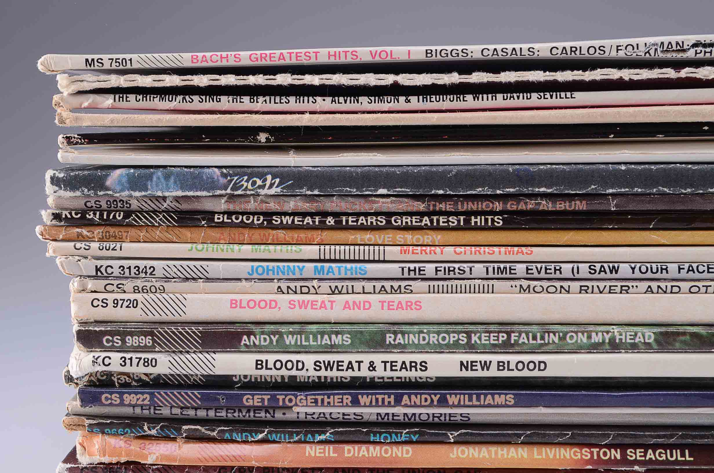 Assortment of Vintage Vinyl Records