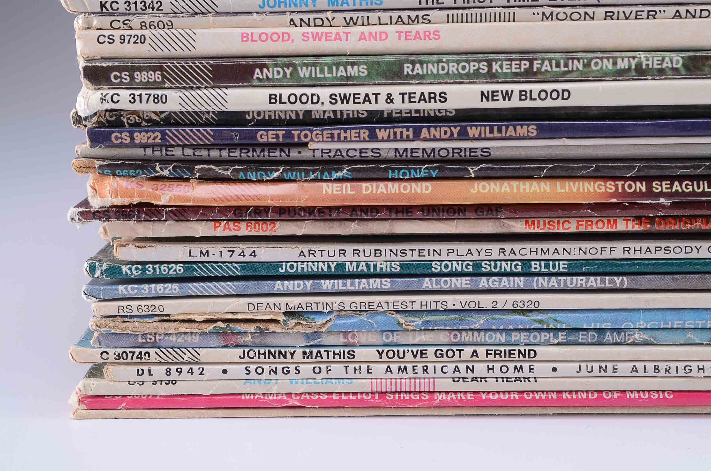 Assortment of Vintage Vinyl Records