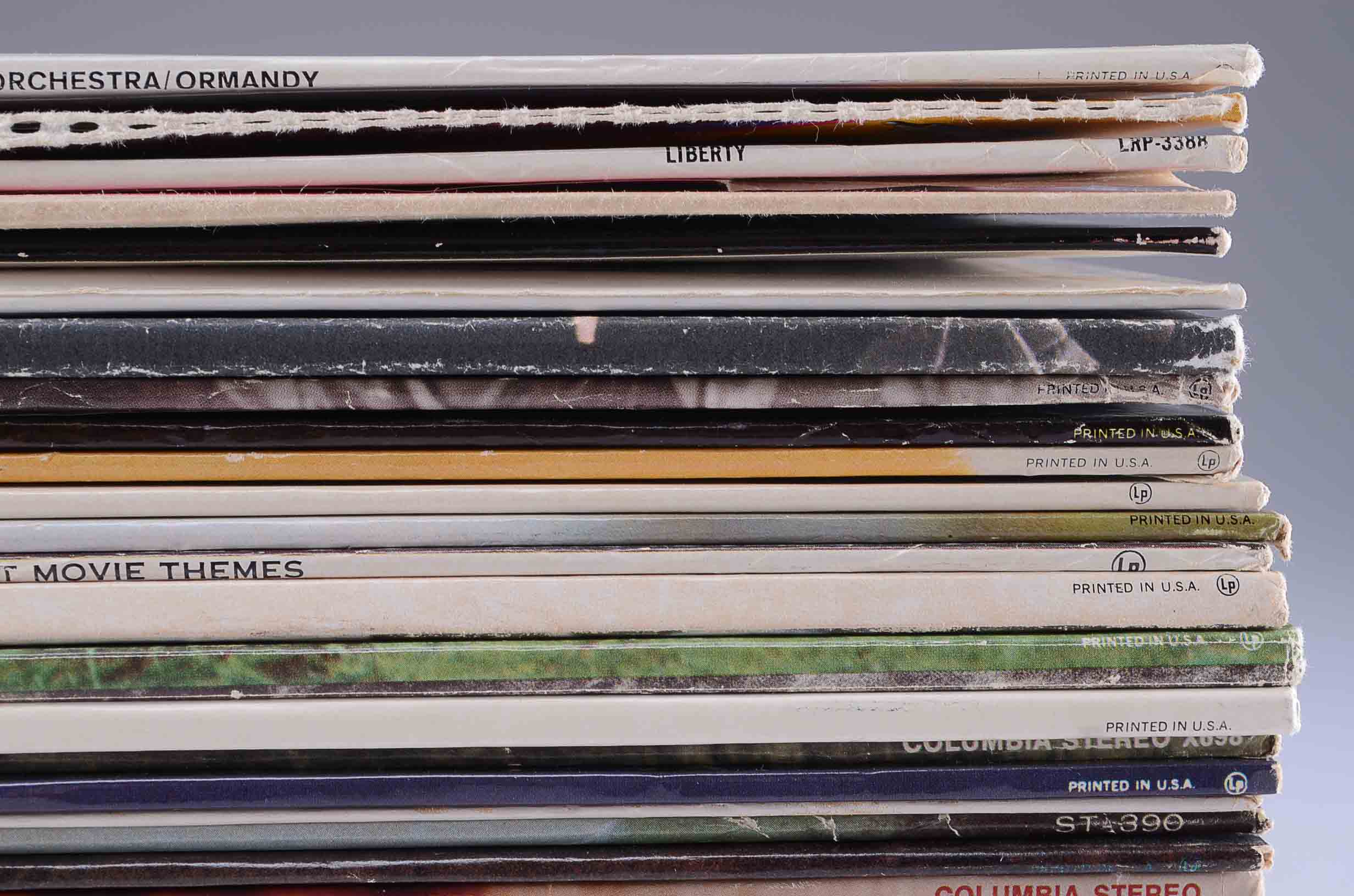 Assortment of Vintage Vinyl Records