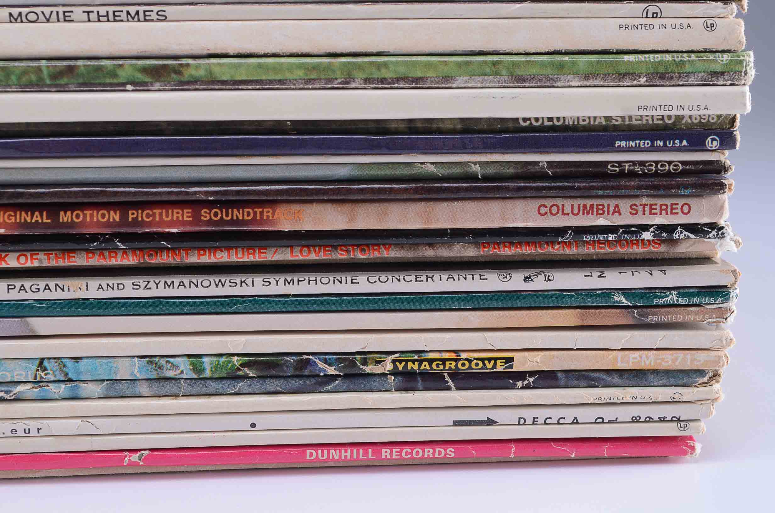 Assortment of Vintage Vinyl Records