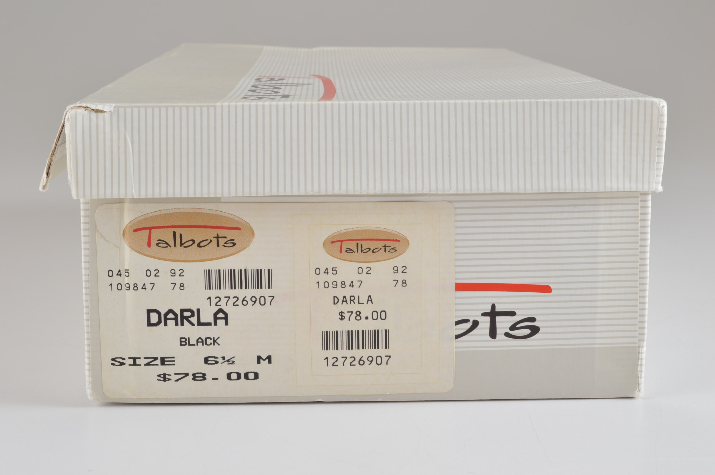 Two Pair of Black Shoes Including Talbots Sling Backs