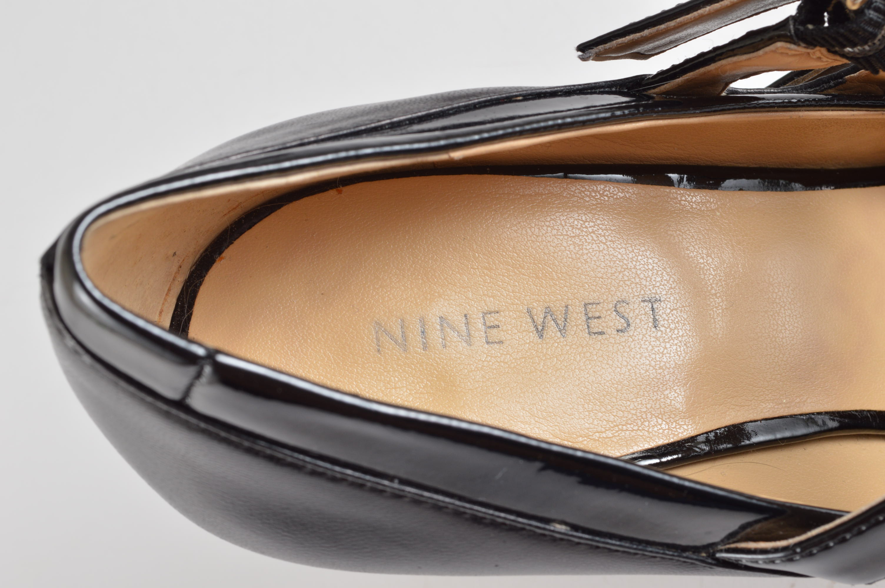 Two Pair of Black Shoes Including Talbots Sling Backs