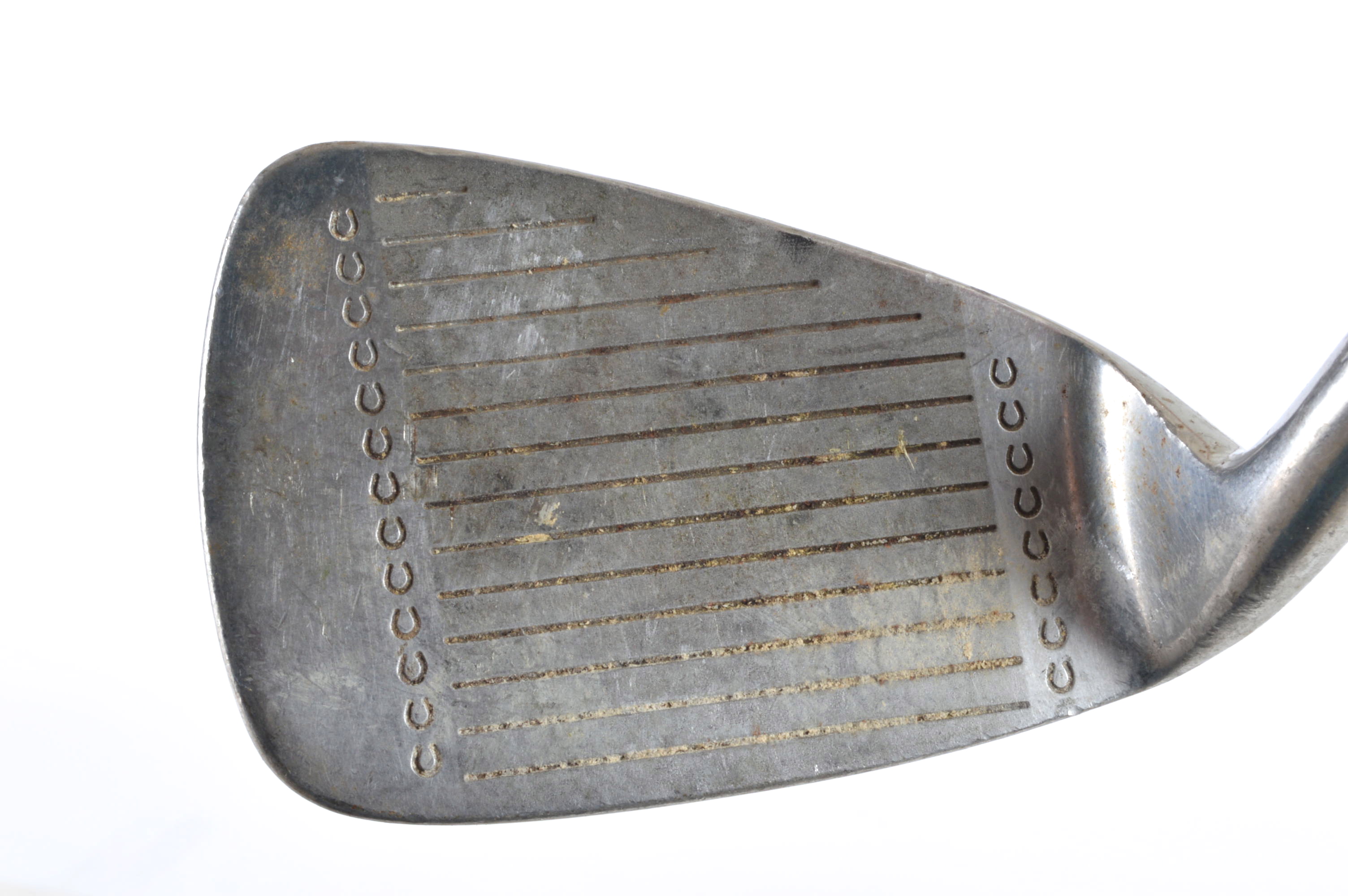 Vintage Leather Royal Golf Bag with Clubs