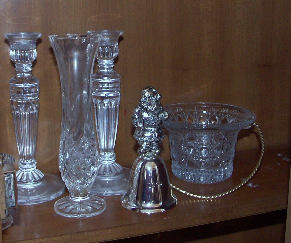 Vintage Decorative Glassware Lot