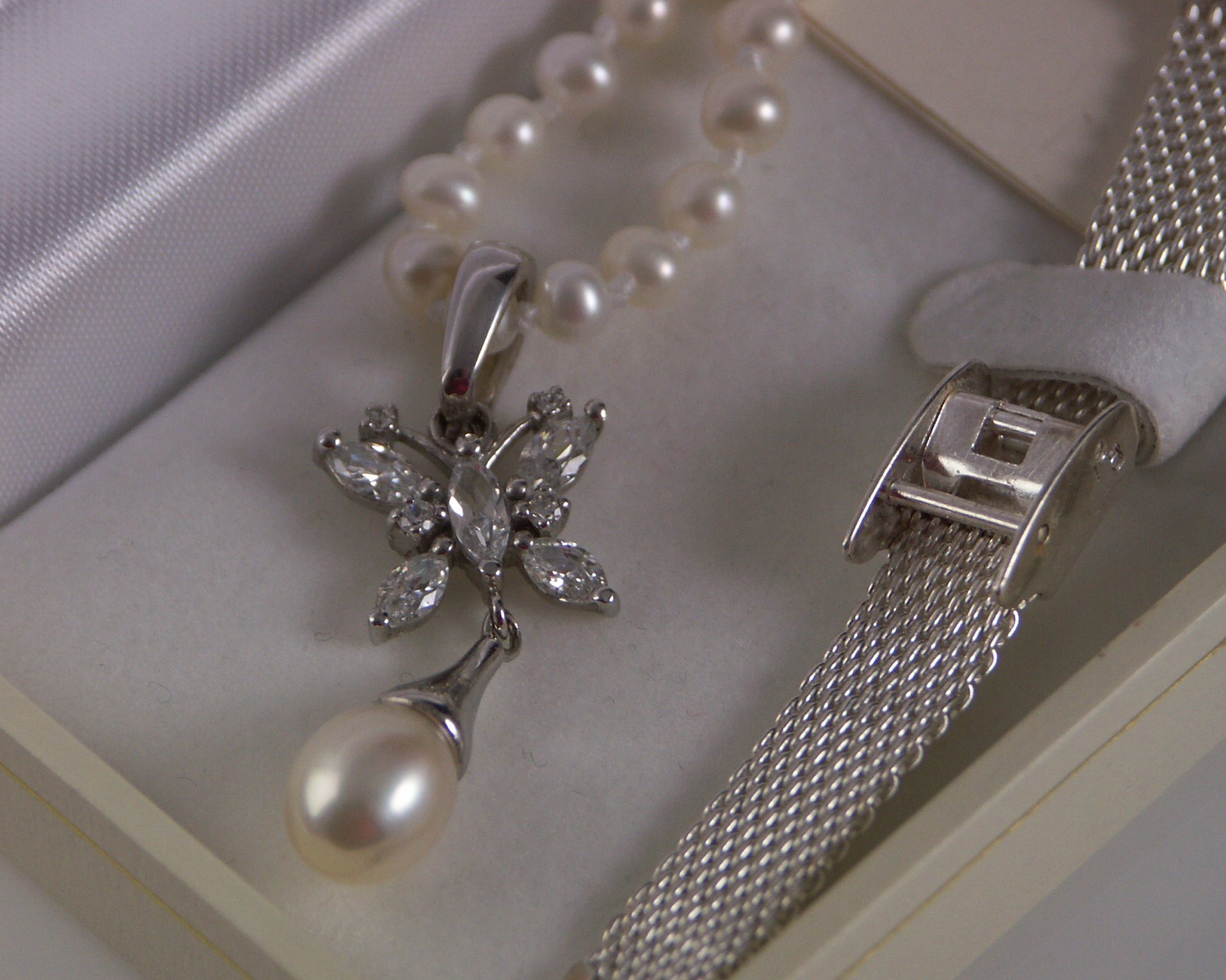 Lenox Crystal and Sterling Silver Jewelry