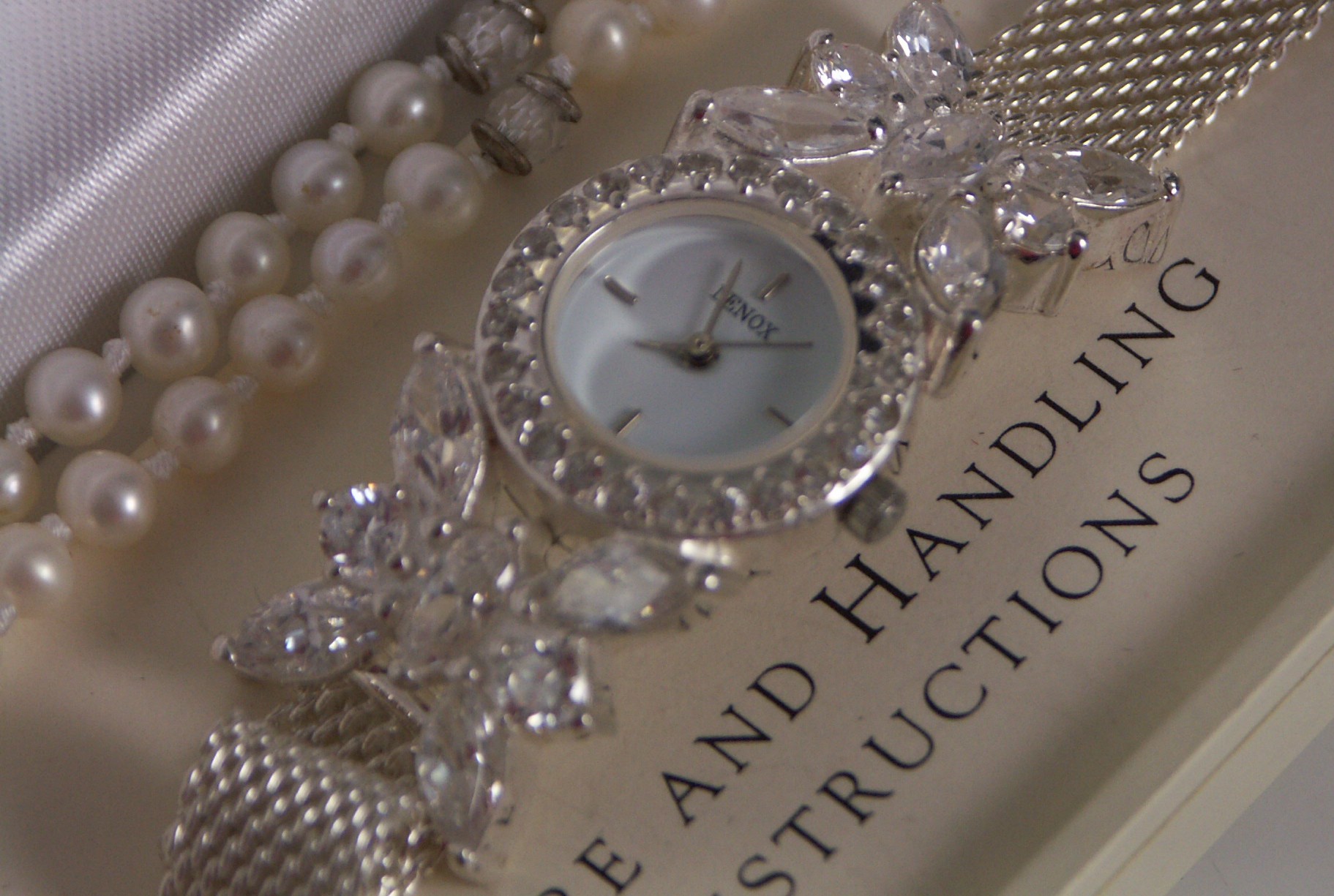 Lenox Crystal and Sterling Silver Jewelry