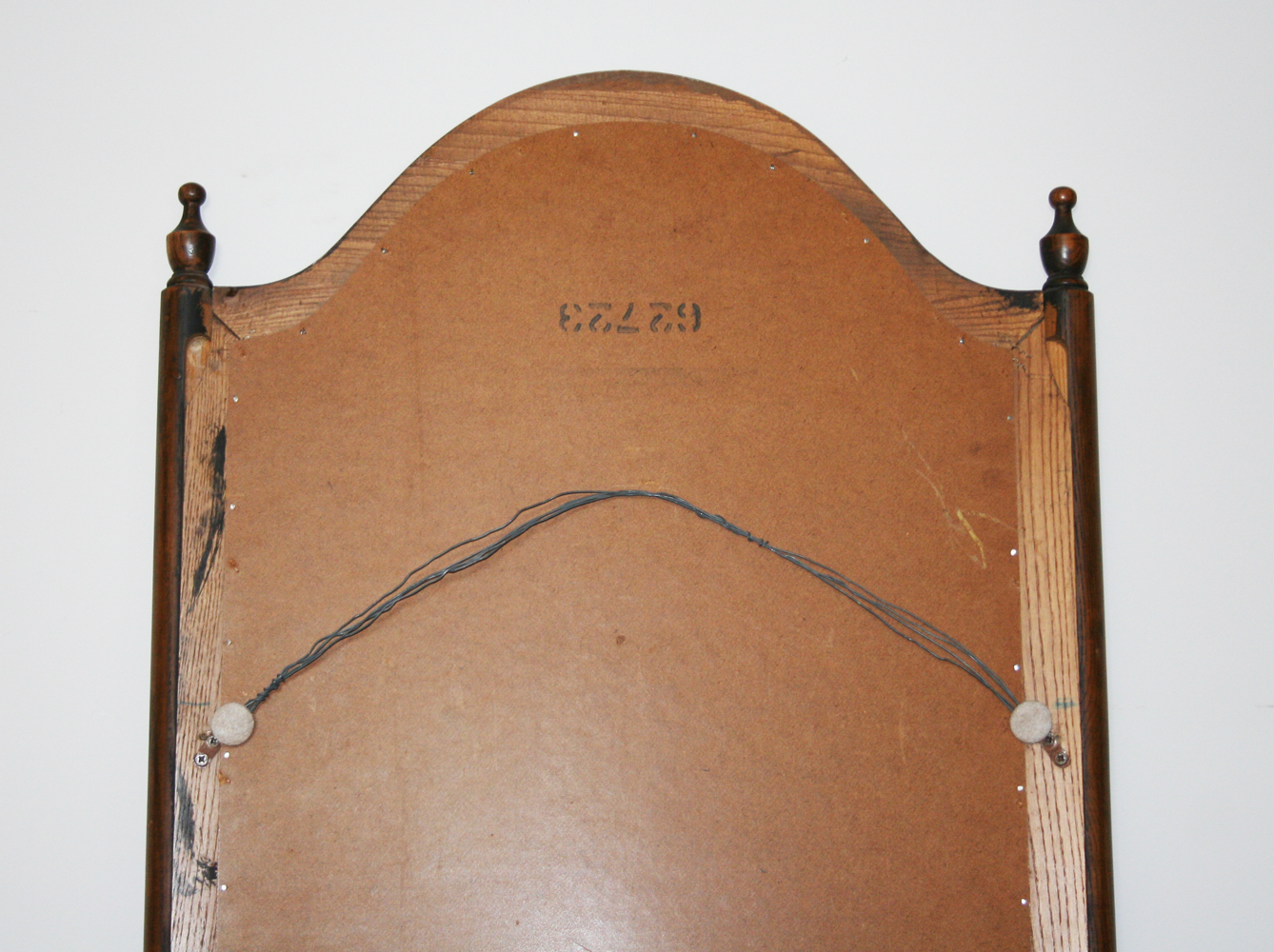 Wooden Hanging Wall Mirror