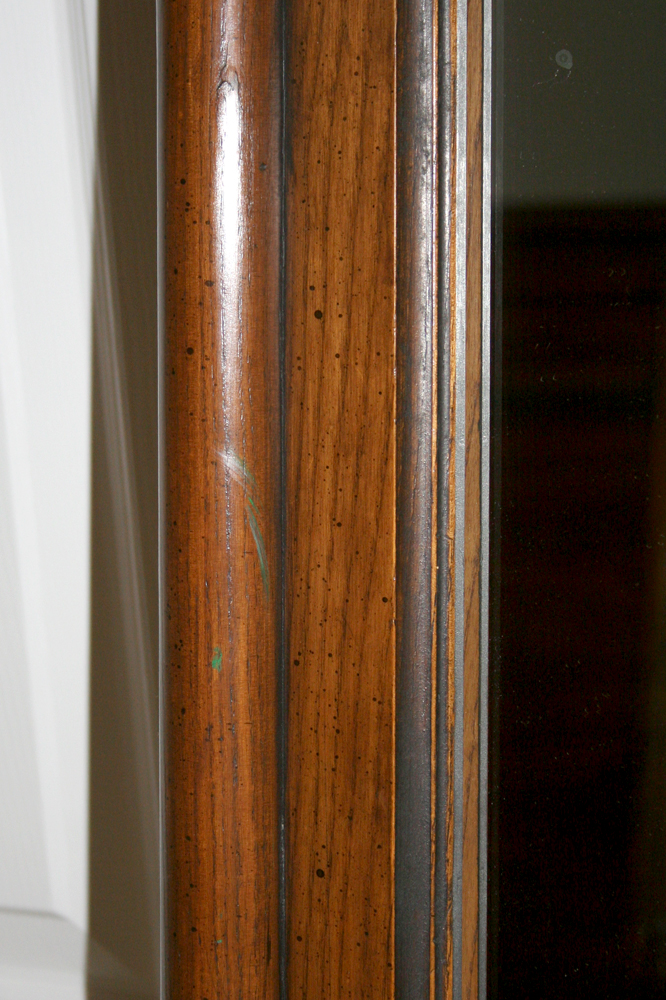 Wooden Hanging Wall Mirror