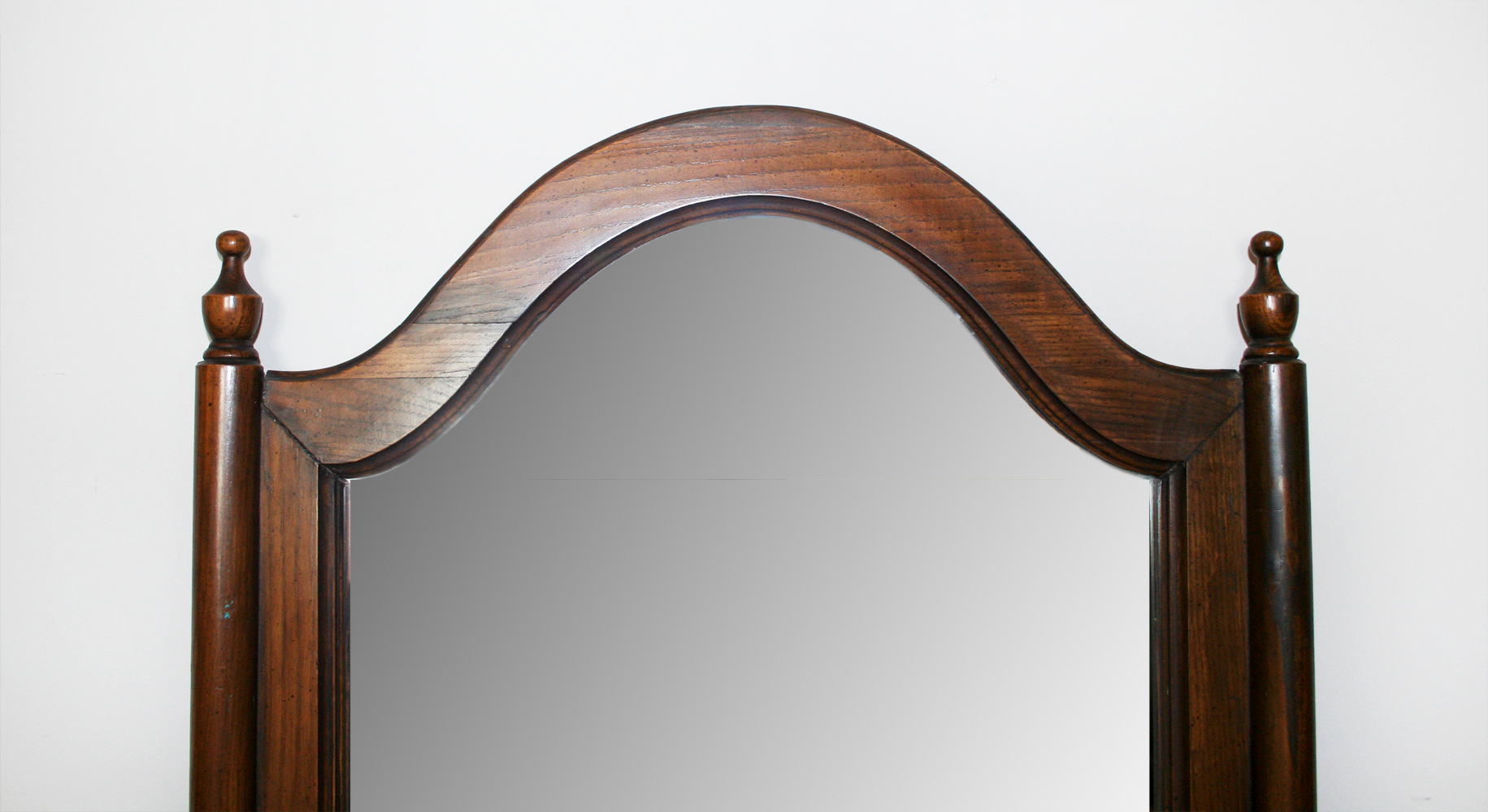 Wooden Hanging Wall Mirror