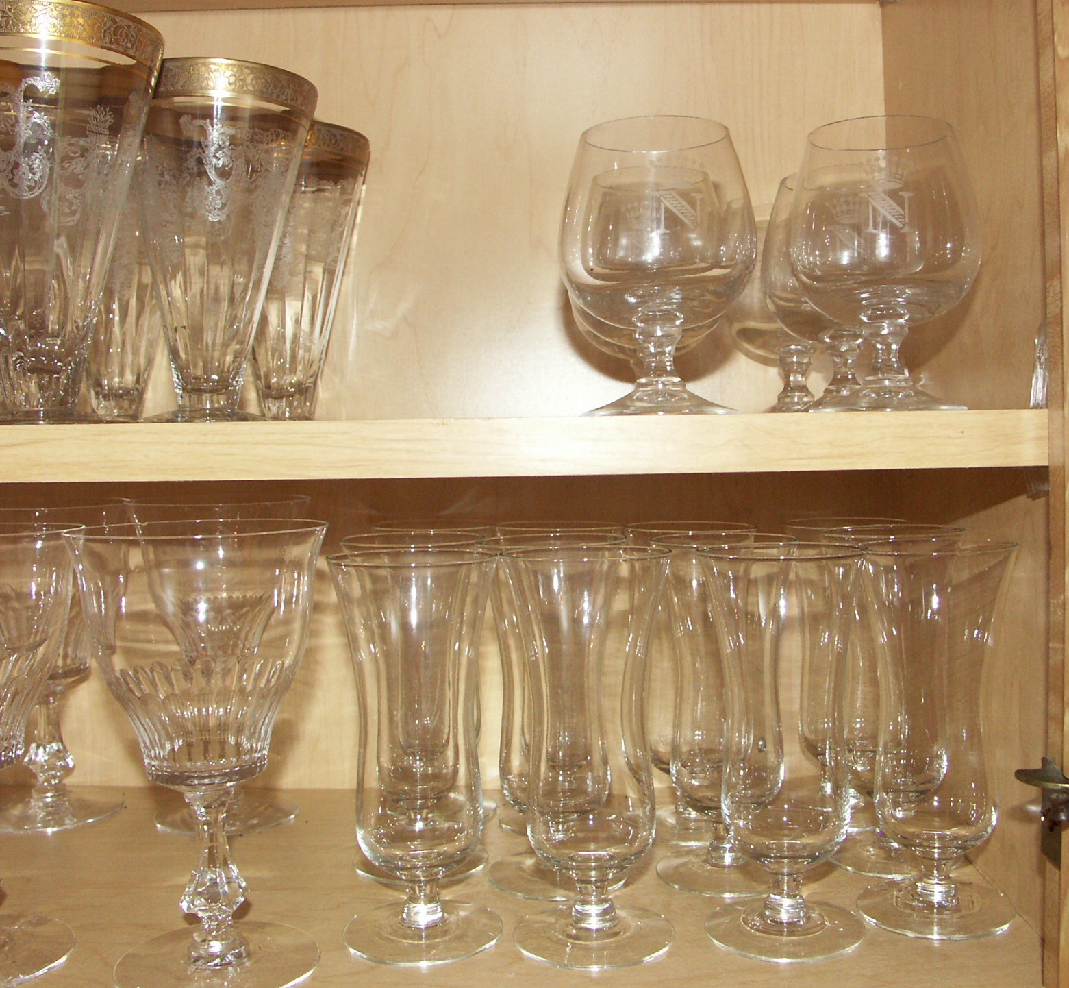 Vintage Barware and Crystal Cleanout
