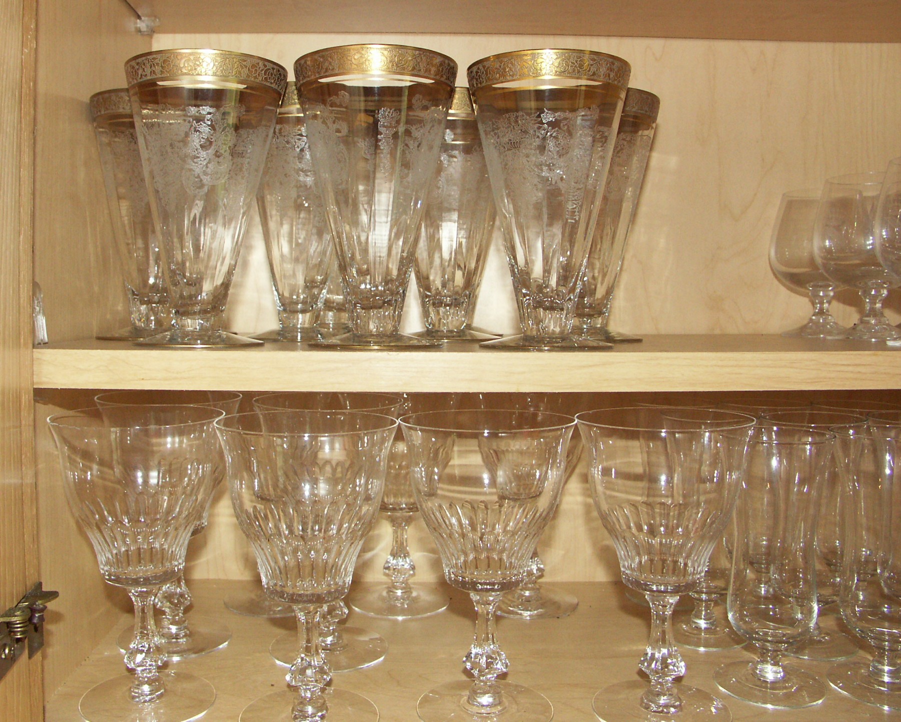 Vintage Barware and Crystal Cleanout