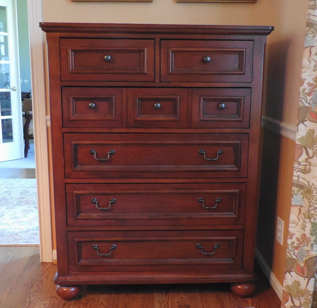 Wood Chest of Drawers
