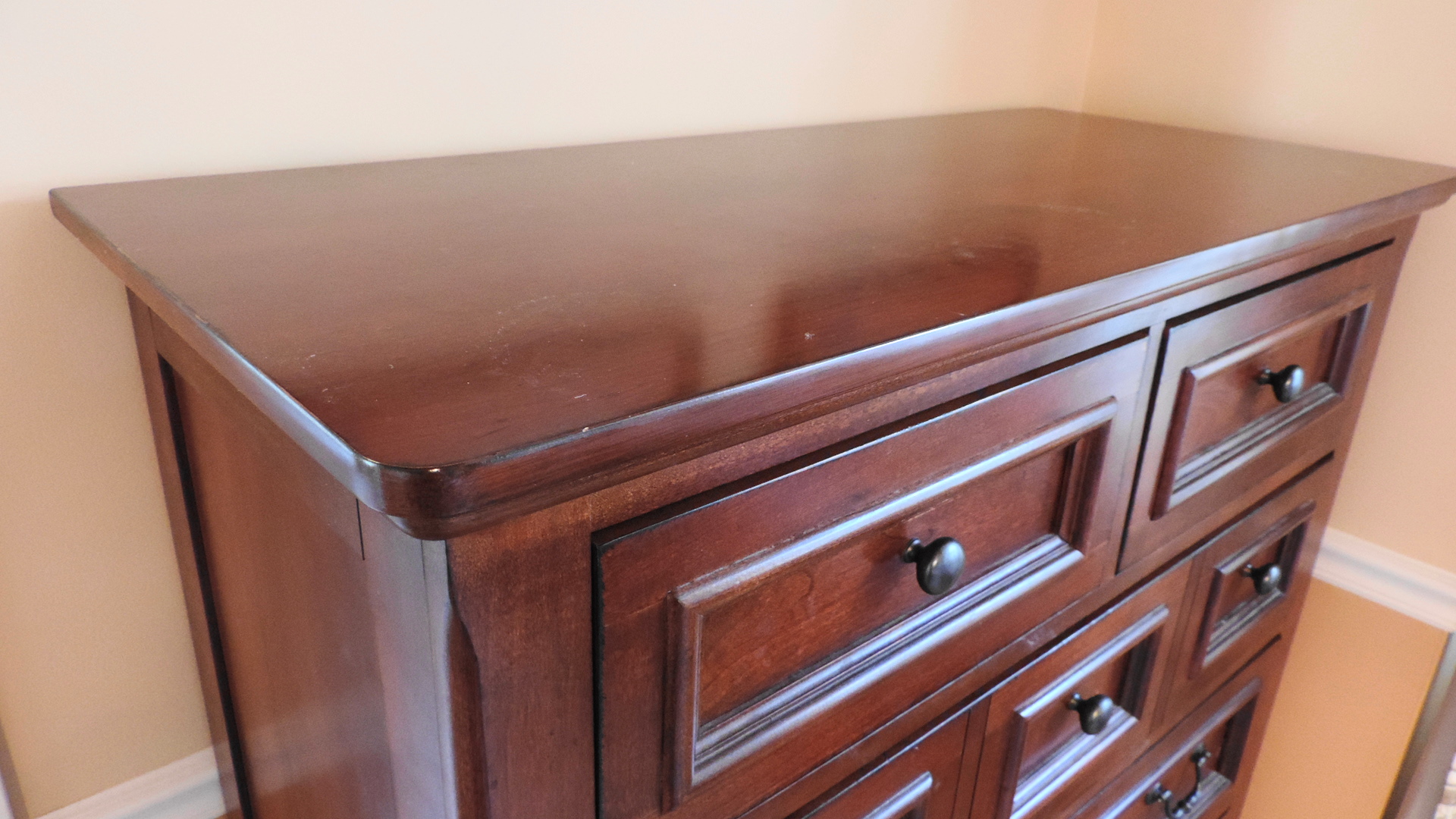 Wood Chest of Drawers