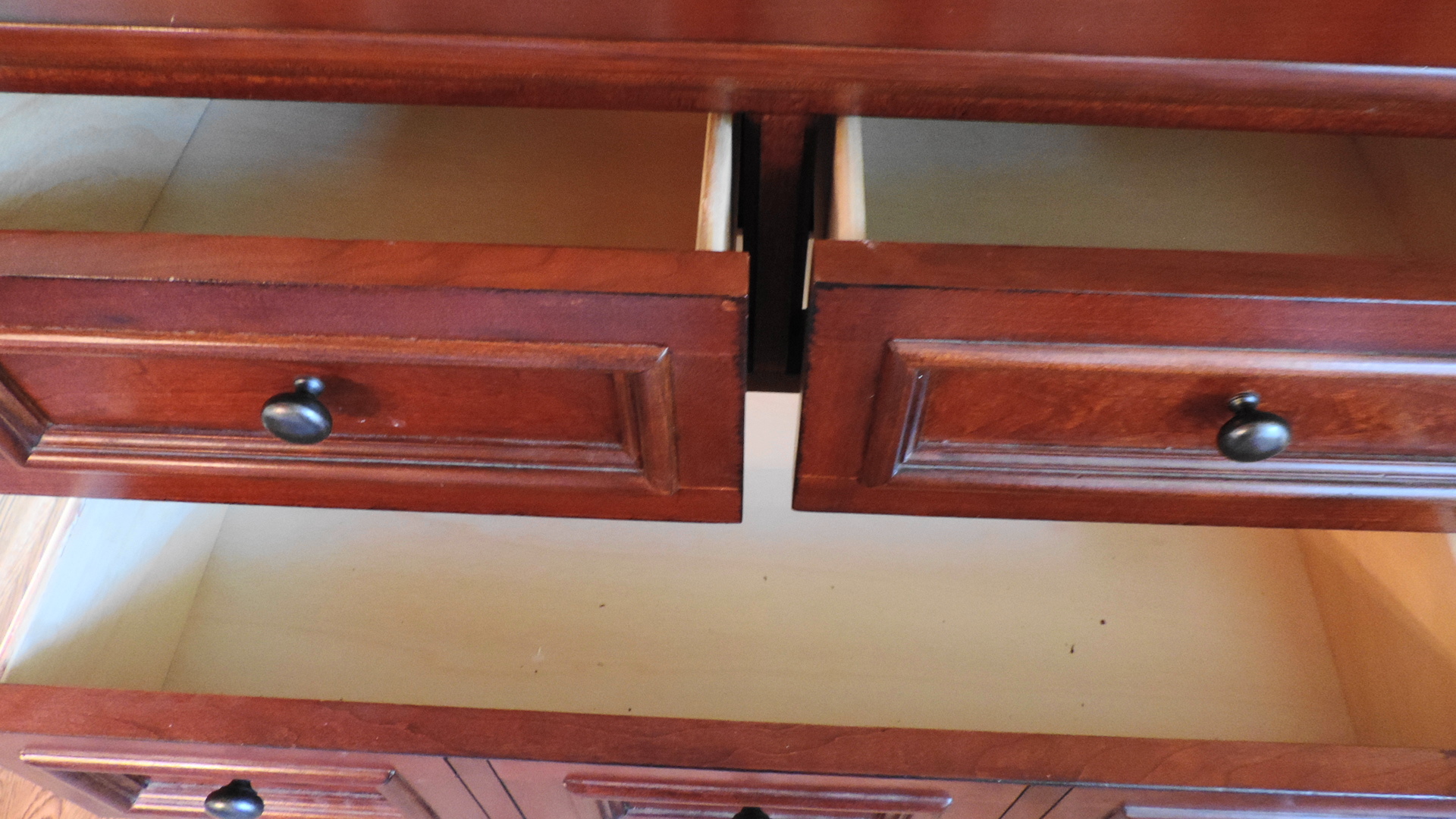 Wood Chest of Drawers