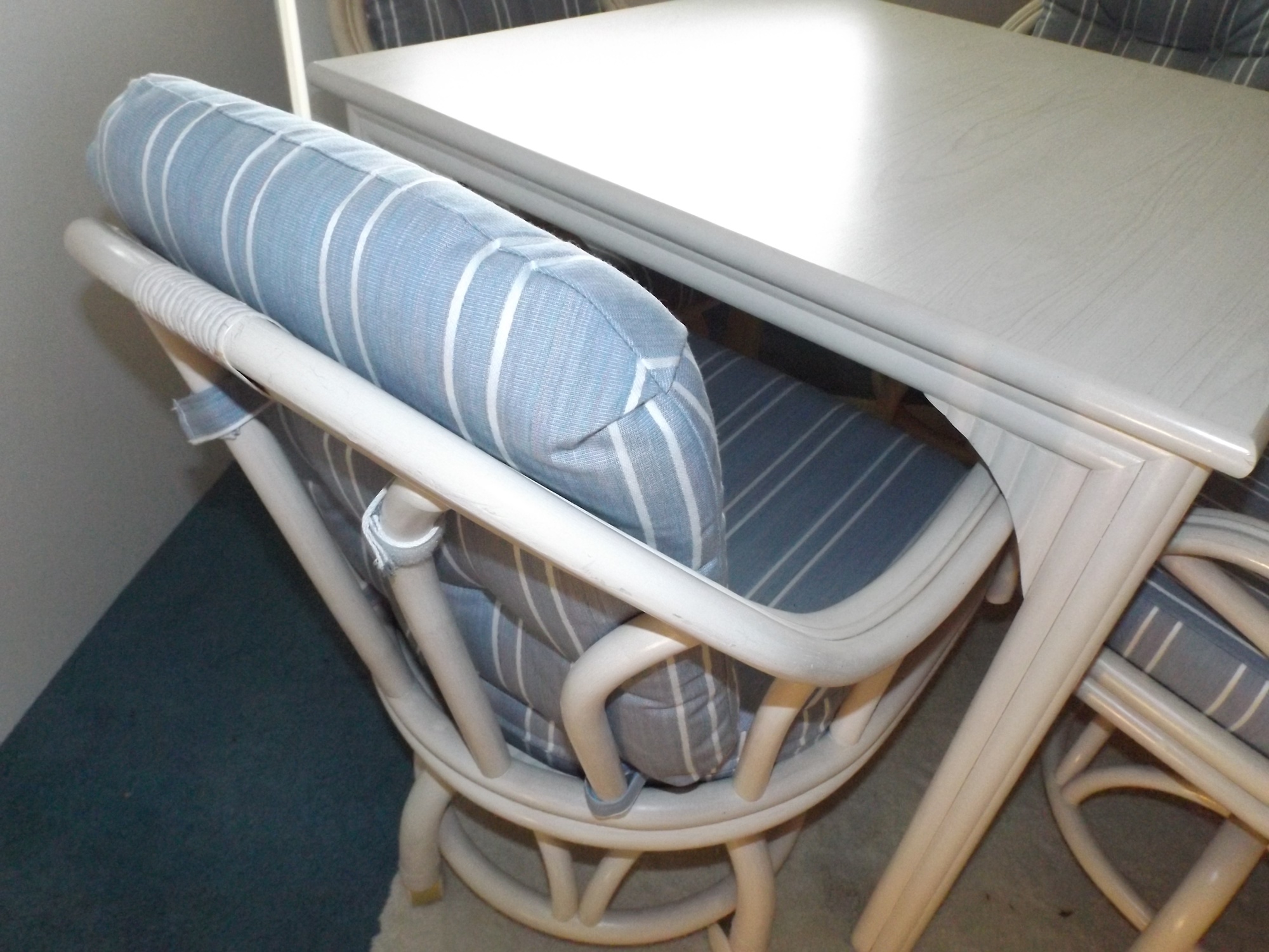 Ficks Reed Armchairs and Dining Table