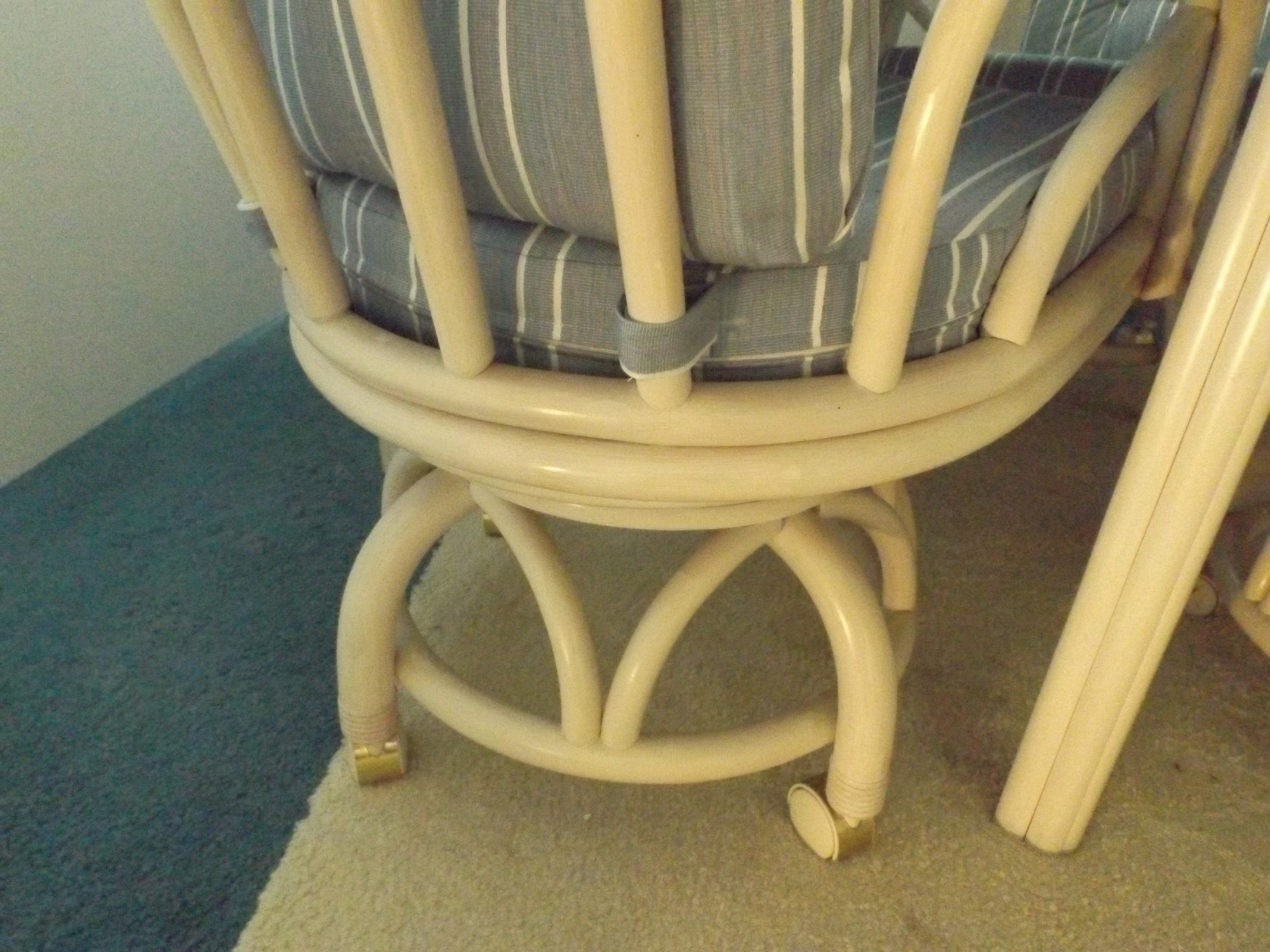 Ficks Reed Armchairs and Dining Table