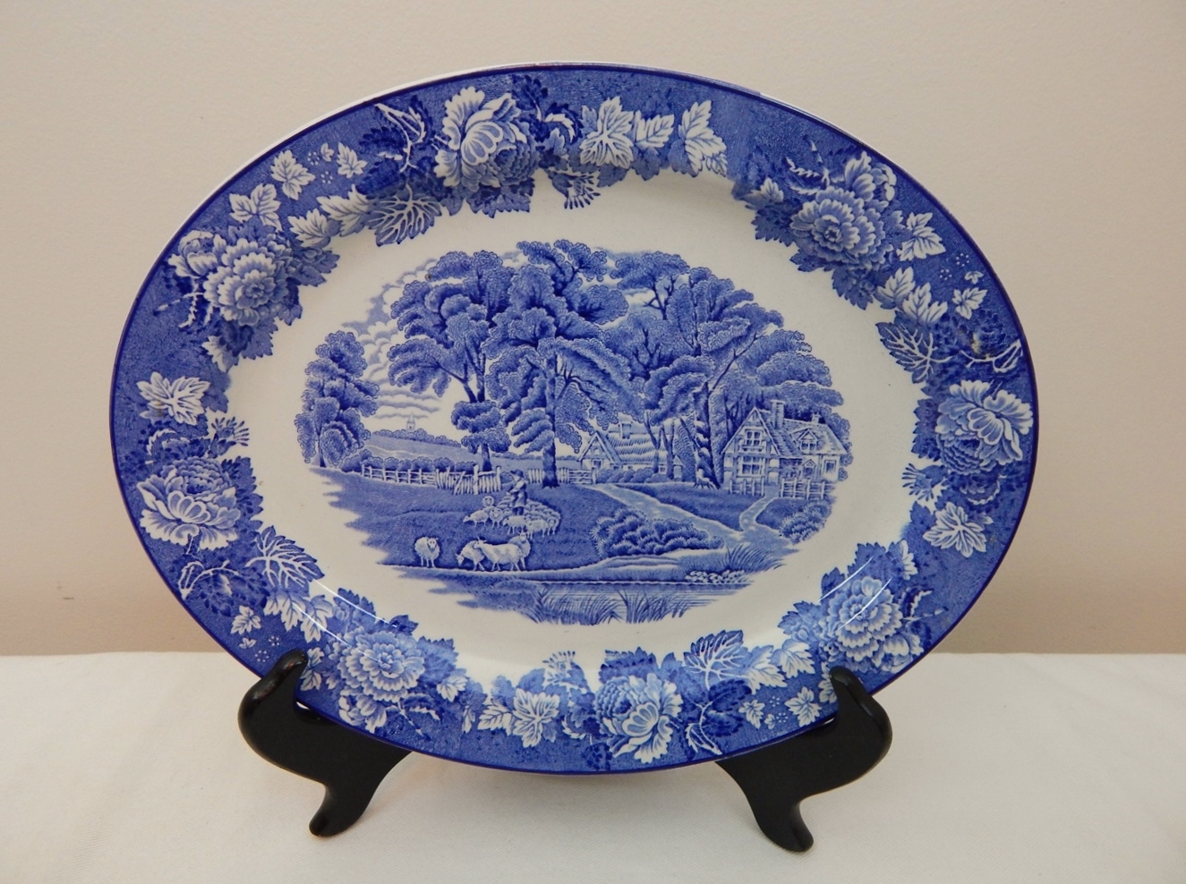 Blue Woods Ware English Scenery China