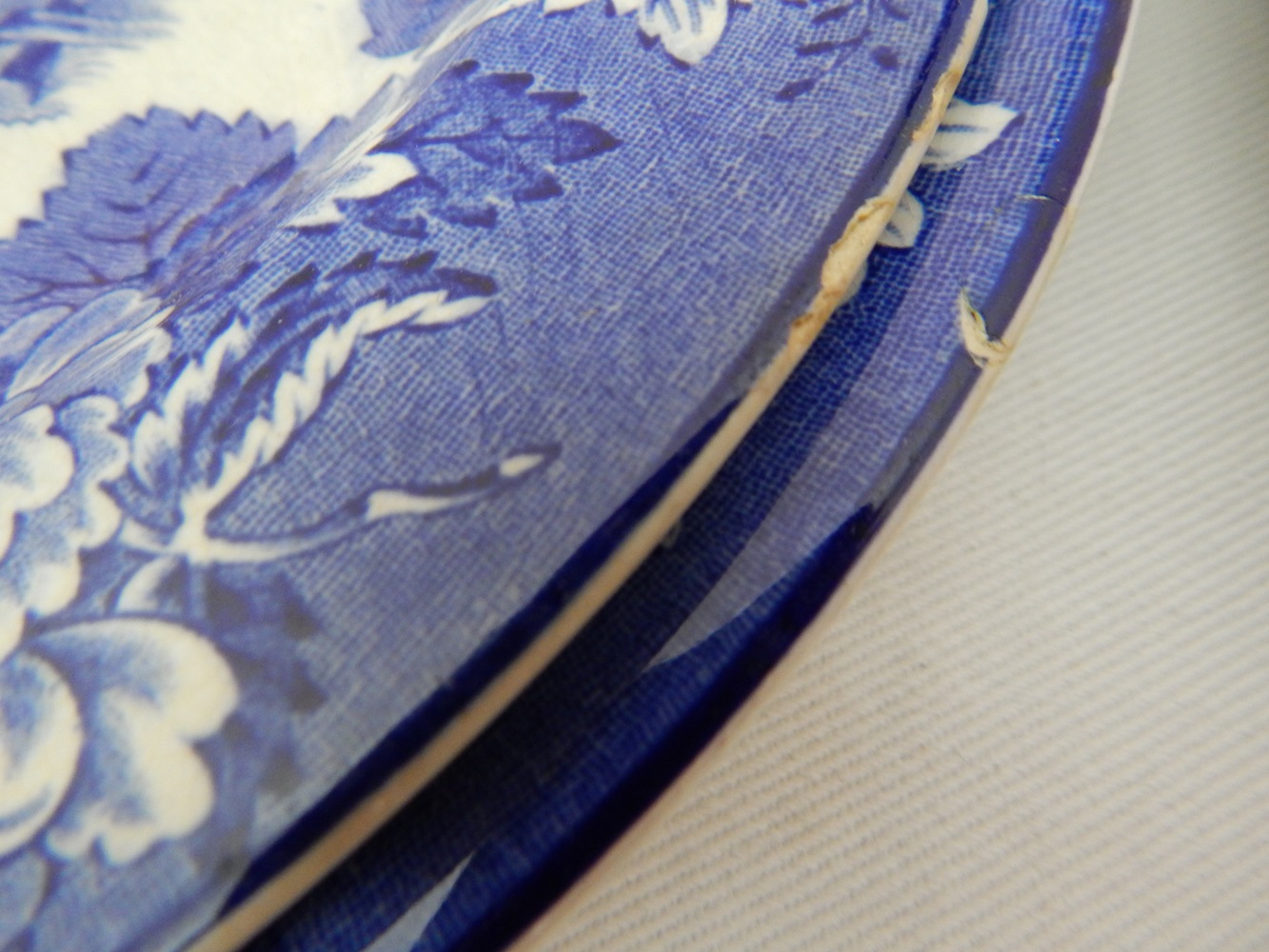 Blue Woods Ware English Scenery China