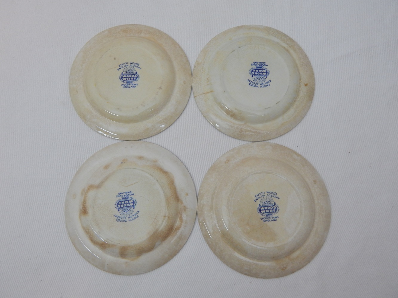 Blue Woods Ware English Scenery China