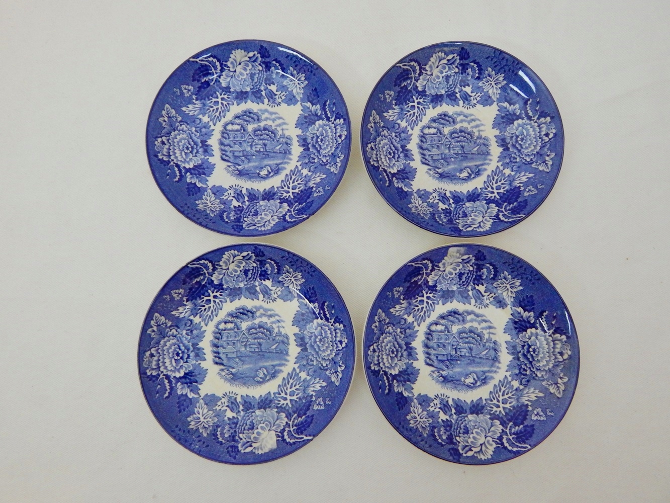 Blue Woods Ware English Scenery China