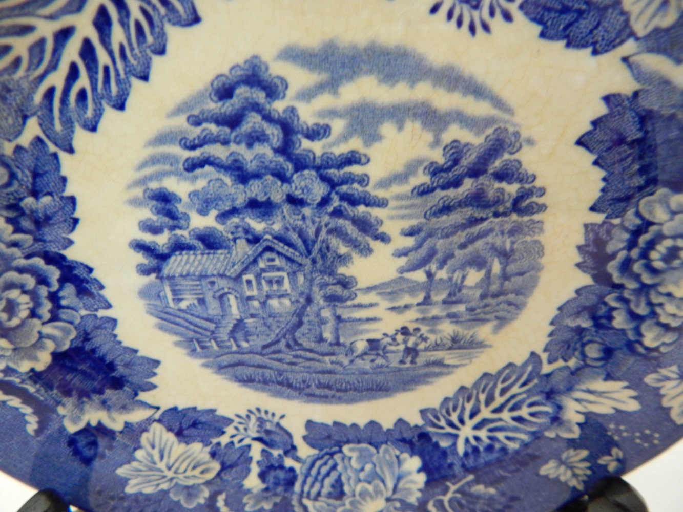 Blue Woods Ware English Scenery China