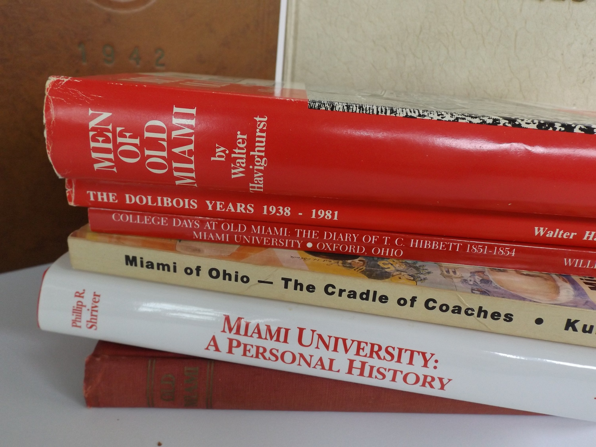 Miami University Yearbooks and Books