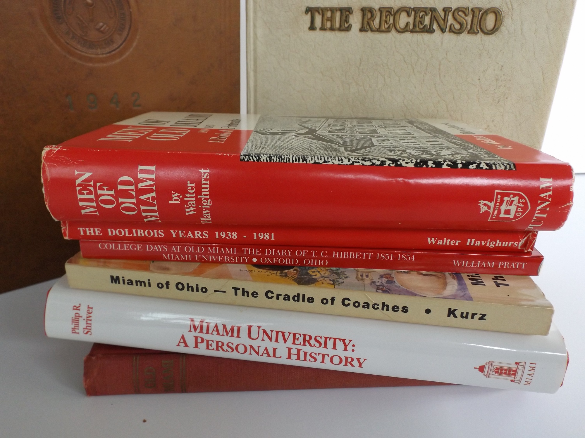 Miami University Yearbooks and Books