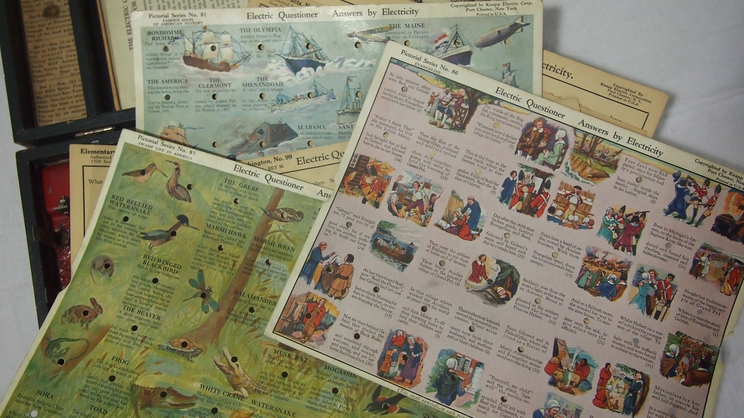 Knapp Electric Questioner Game